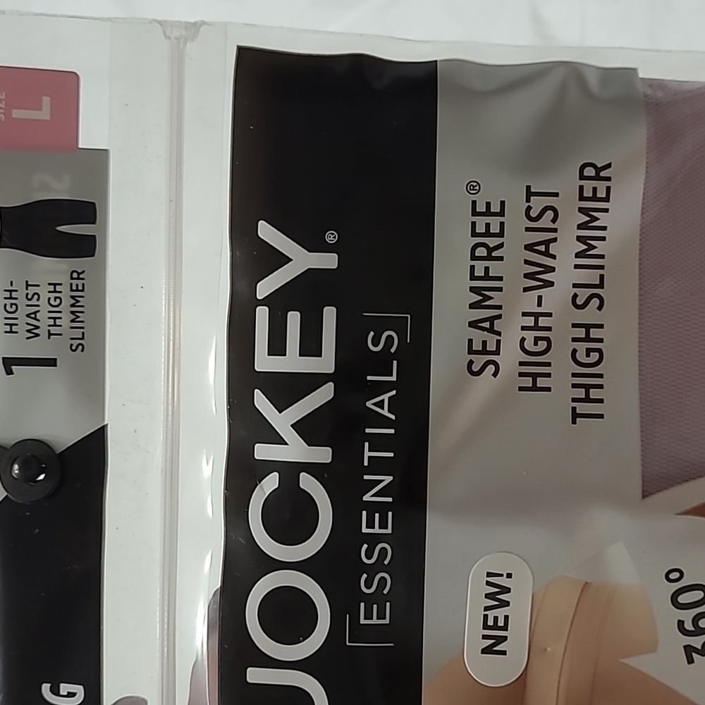 Jockey Essentials Lavender Seamfree Slimming HW LL Shorts No Roll Wai… - Picture 4 of 7